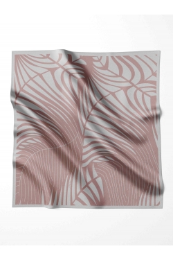LAUMIERE SCARVES - SILVER PINK